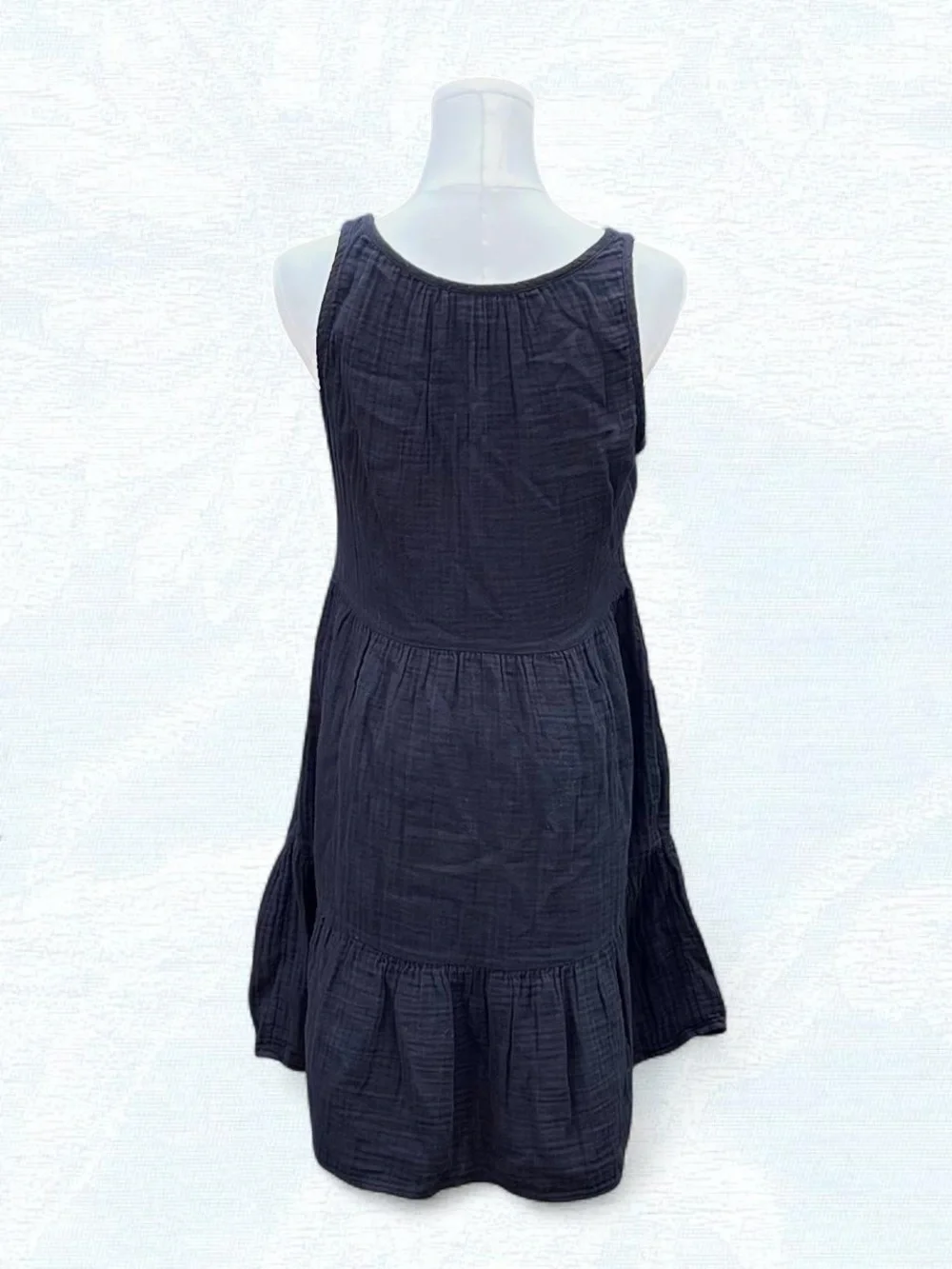 Universal Thread Black Tiered Ruffle Dress - Picture 5 of 6